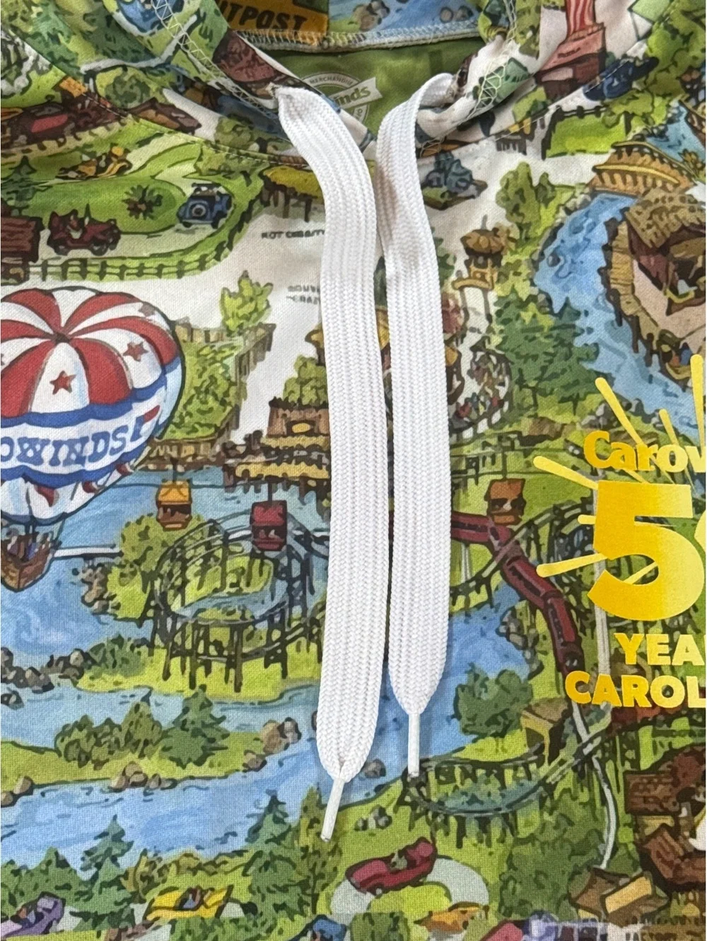 Carowinds Theme Park 50th Anniversary premium hoodie